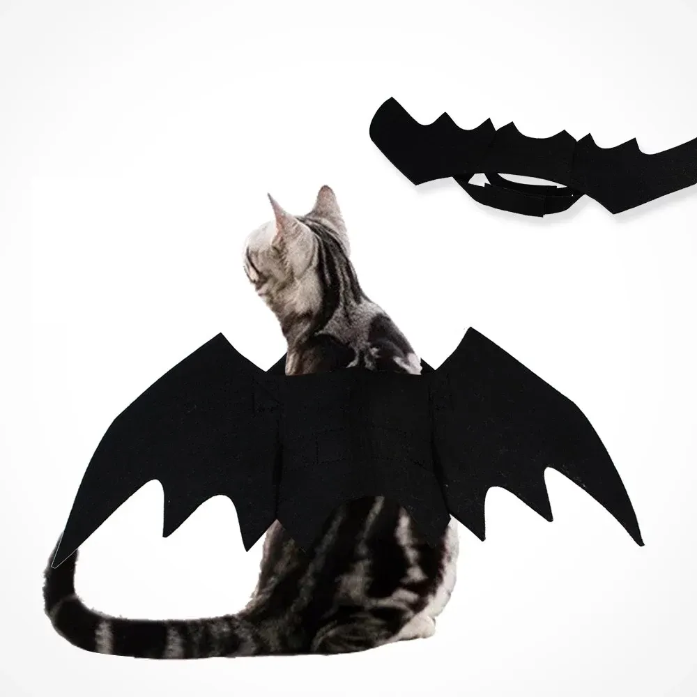 ハロウィーンペットバットコスチューム猫バットコスチューム猫のためのハロウィーンペットの派手なドレス