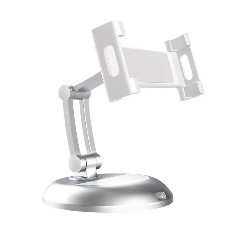 Solidne regulowane stojaki na biurko ze stopu aluminium do uchwytów na tablety Smartfony