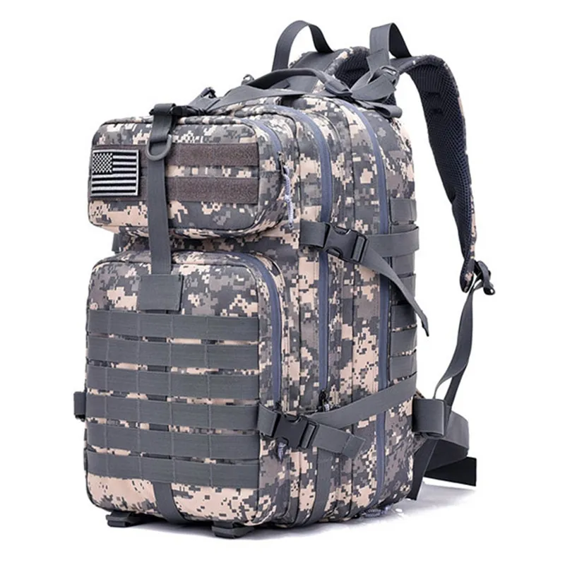 42L sac à dos d'assaut tactique armée 3D étanche sac extérieur grand sac à dos randonnée Camping chasse Trekking voyage Pack
