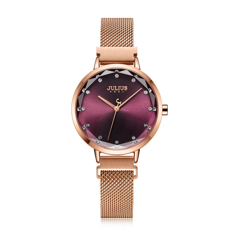Elegant Womens Quartz Watch: Magnetic Mesh Band, Japan Movt  display picture 2