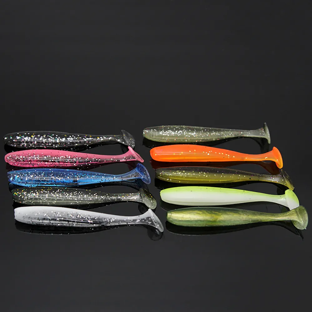 Soft Silicone Soft Fishing Lures With T Tail For Carp Bass, Pike, Swimbait,  And Sea Bait Fishing 6.3cm/1.6g From Yala_products, $0.59