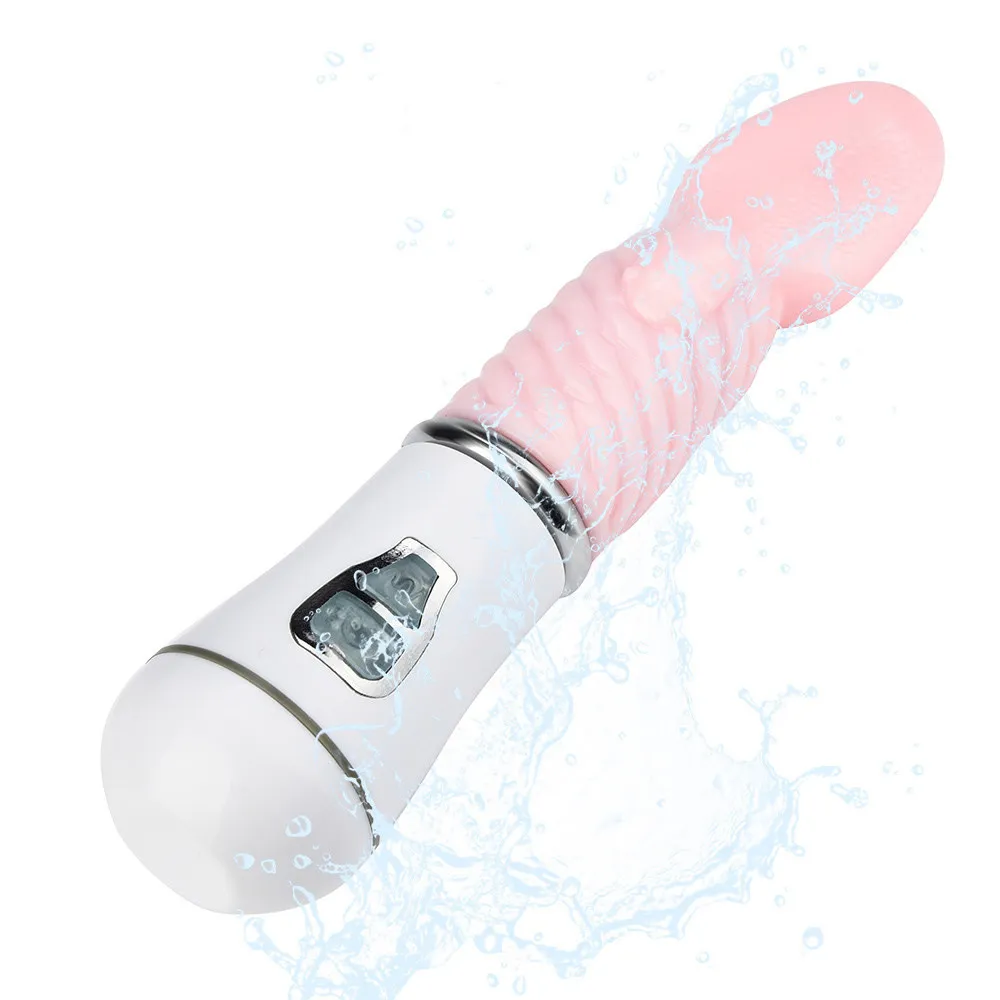 Masseur puissant Rechargeable vibrateur de langue électrique Simulation G Spot langue tige vibrante jouets sexuels J1453