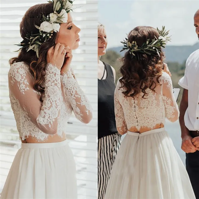 2022 Casacos de casamento de marfim brancos encantadores para a noiva lace luva longa jóia bolero jaqueta para noite vestidos de ocasião especial