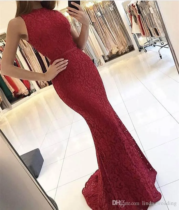 red prom dresses 2019 plus size Burgundy Mermaid Plus Size Mermaid Prom Dresses 2019 Beaded Red Tulle Plus Size Mermaid Long Prom
