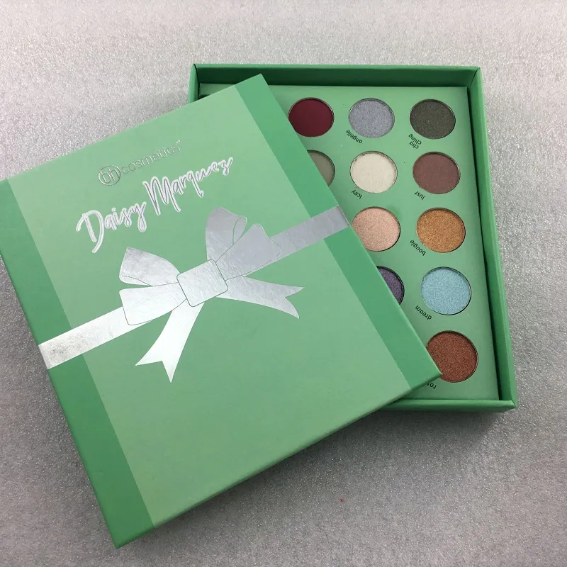 Drop Beautuy Cosmestics Daisy Marquez Makeup 20 Kolory Paleta Eyeshadow Długotrwały wodoodporny