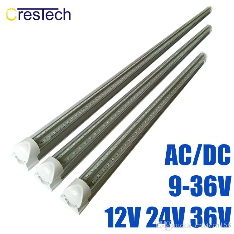 1 ft DC24V LED Tube T8 18W Integrazione Bassa tensione DC12V Tubi LED luce bianca fredda 6000-6500K 36V Cooler luci a led lampadine fluorescenti