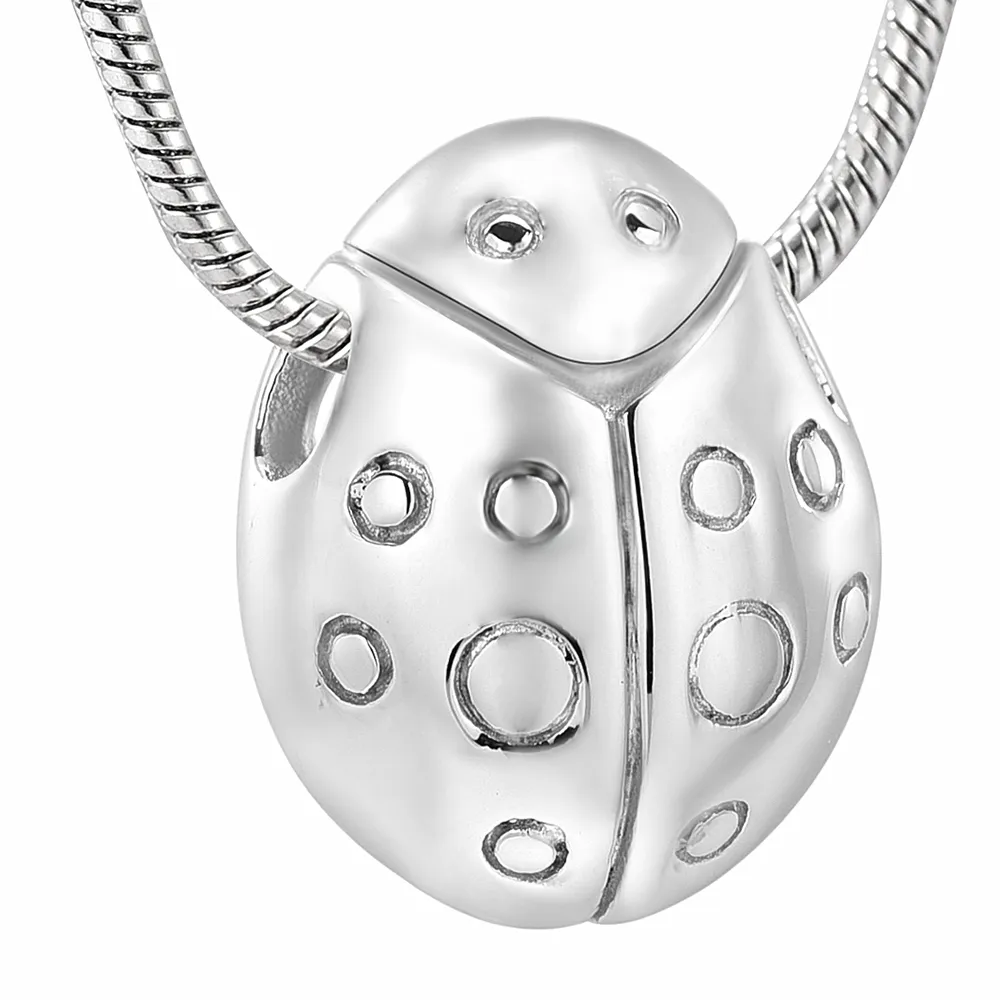 Ladybug shop urn necklace