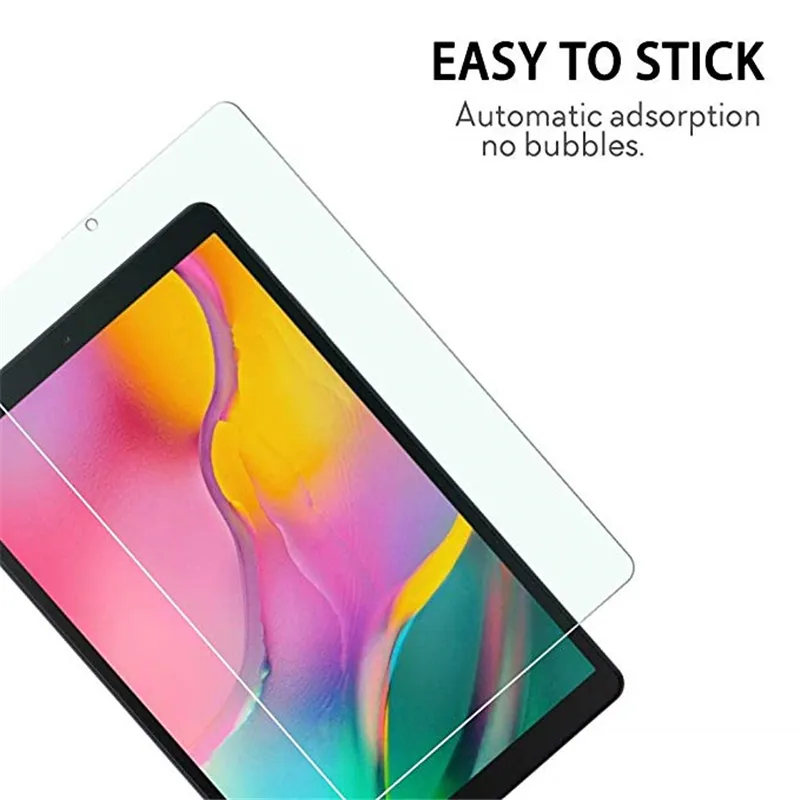 Película protetora de tela transparente para tablet de vidro temperado 9H HD transparente para Samsung Galaxy TAB S9 FE S8 Plus S7 + A7 lite A 8.0 S6 S6lite S5E Universal 7 polegadas 8 polegadas 9 polegadas