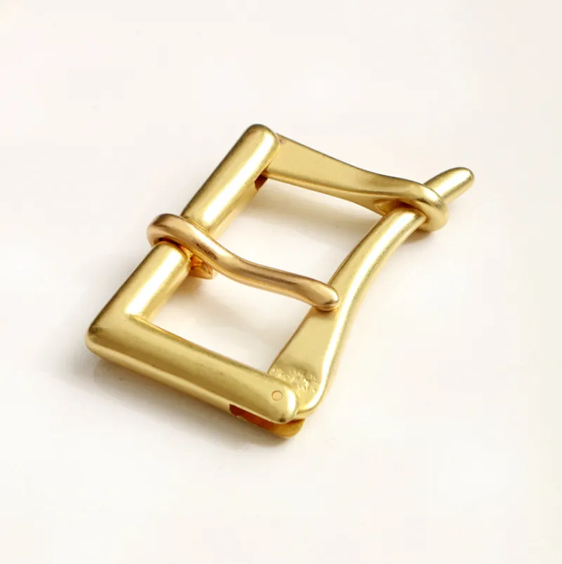Solid Brass Pin Buckle Quick Release Belt Buckles Firefighter Buckle