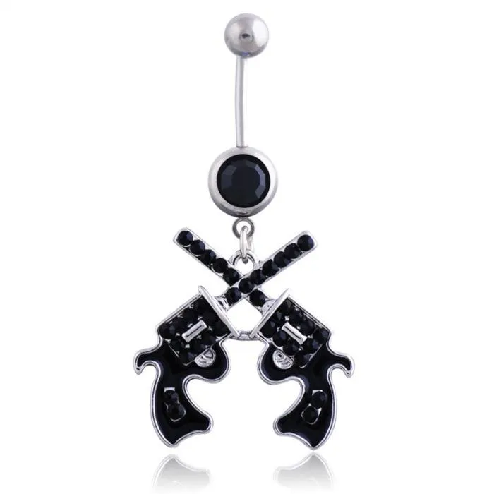 Gun nipple barbells on sale