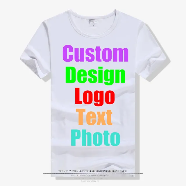 Kendi tasarım sulimated boş t shirt Fotoğraf Ucuz baskı 3d baskı için hızlı polyester tshirt