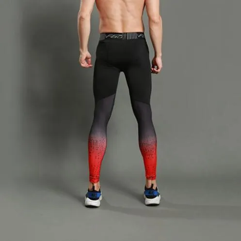 Pantalones de compresión para correr para Hombre, mallas deportivas para  Fitness, pantalones largos de entrenamiento para