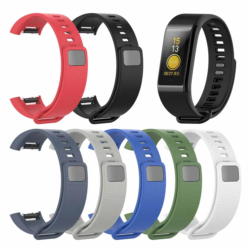 Sport Soft Silicone Watch Strap Band för Huami Amazfit Cor A1702 Smart Wristband