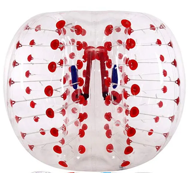 Оптовая надувная надувная бампер для тела 1,0 мм TPU надувной мяч Zorb 1,5м пузырь футбол мяч воздушный бампер мяч пузырь футбол для взрослых