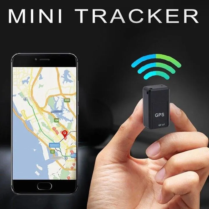 Mini GF-07 GPS Lång Standby Magnetisk Med SOS Tracking Device Locator För Fordon Bil Person Husdjur Plats Tracker System
