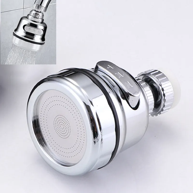 Kitchen Pressurized Faucet 360 Degree Swivel Adjustable Splash-Proof Universal Tap Shower Water Rotatable Filter Sprayer Nozzle DBC BH3639