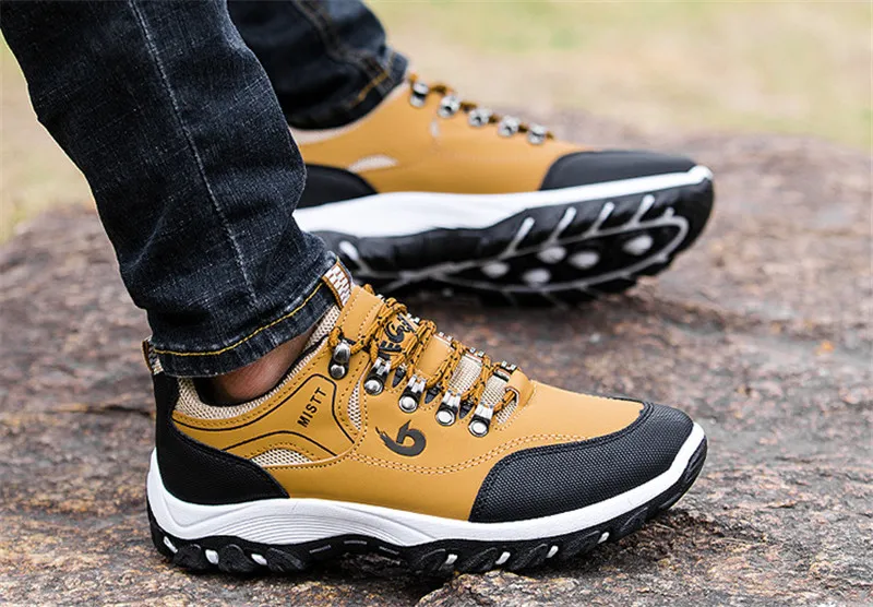 Top High Quality new outdoor hiking shoes fashion men's sports shoes tide single running shoes travel