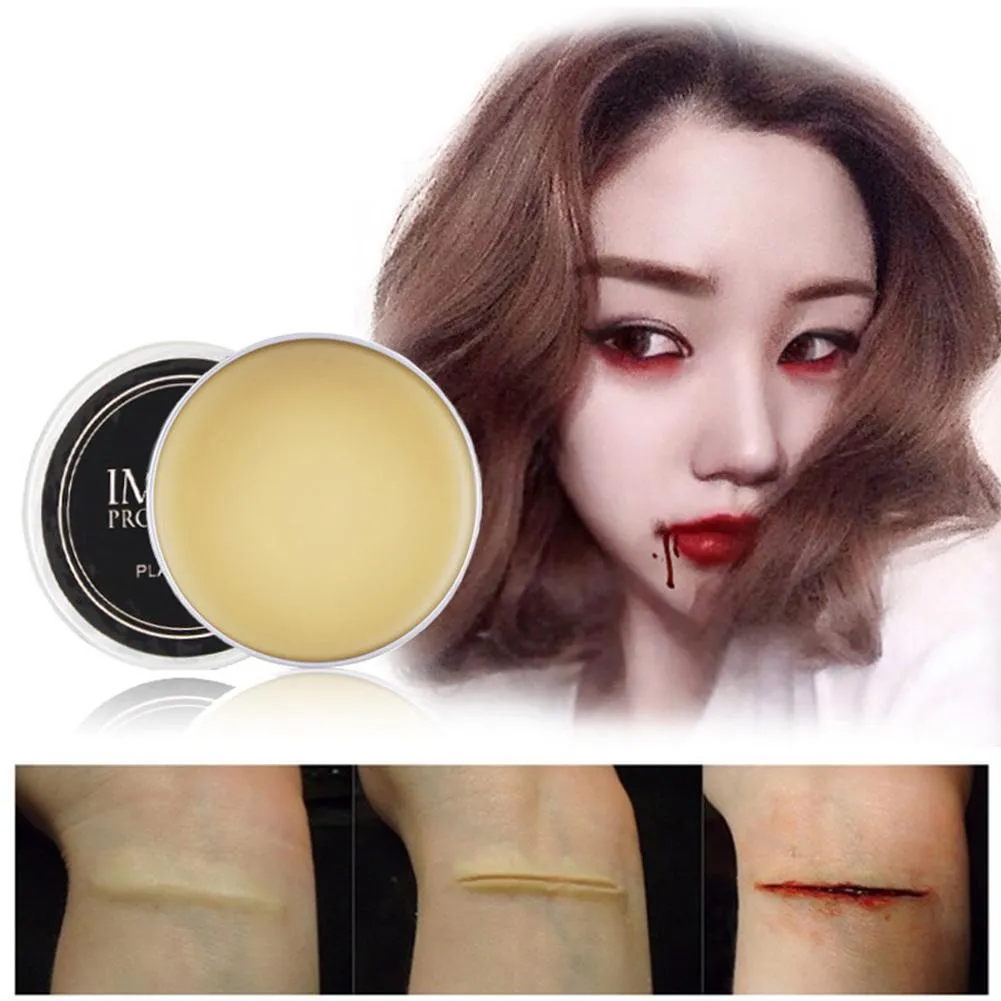 OBJET CHAUD! 20g Halloween sourcil peau cire modélisation plaie cicatrice effet spécial maquillage