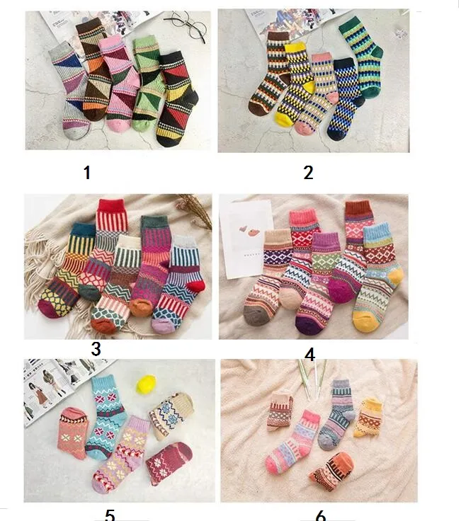 Lässige, weiche, dicke Angora-Kaschmir-Socken für Herren, lässige Kaninchen-Wollmischung, warme Herbst-Winter-Socken, bunte Fußwärmer-Socken, Strumpfwaren