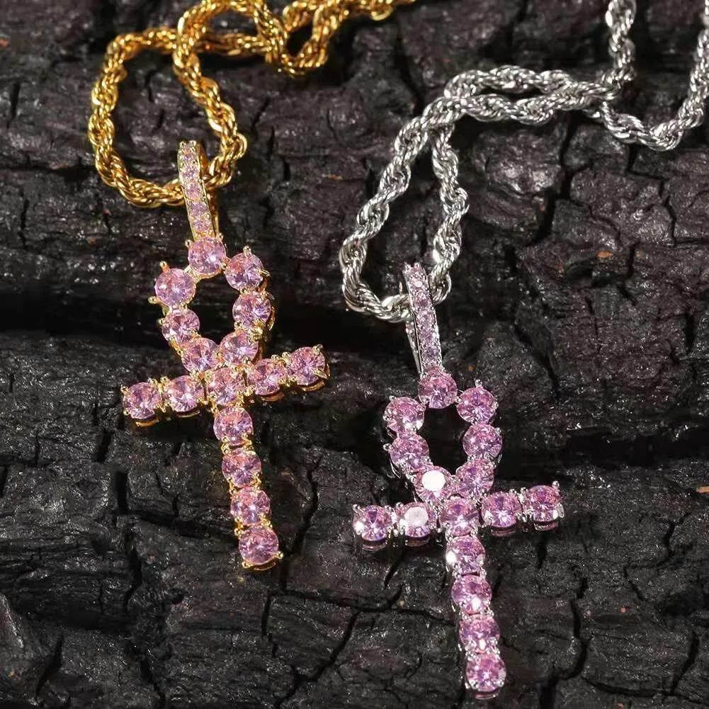 Pink shop diamond cross