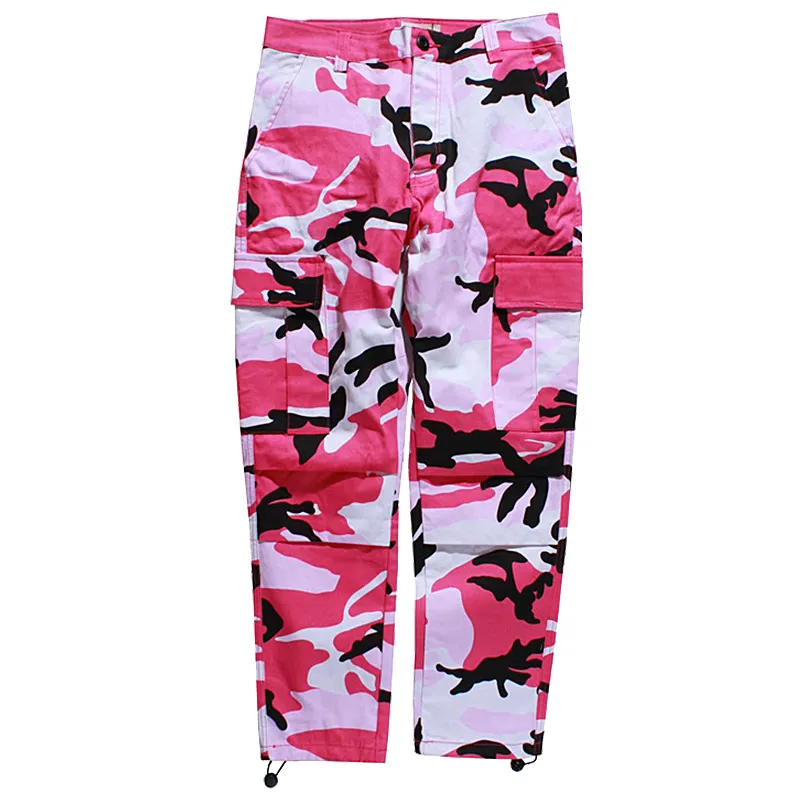 Camouflage Cargo Pants For Men Casual Loose Fit Jogger Pants