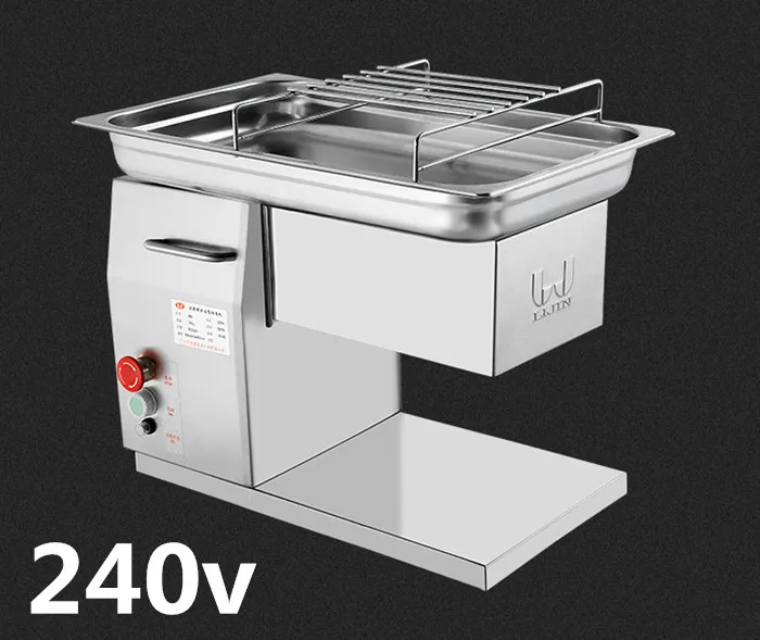 Бесплатная доставка 240 В QH Meat Slicer, QH Meat Cutch Matcher, QH Meat Cutter, широко используется в ресторане