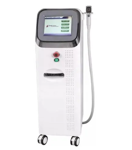 Poderoso 808nm diodo laser remoção de cabelo indolor sem chano sem chano de cabelo removehigh velocidade de vedação de alta velocidade