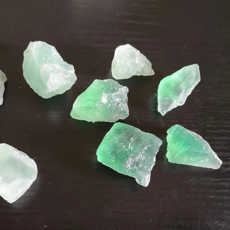 Природные Сырье Зеленый флюорит Грубый камень кварцевые кристаллы Минерал Энергия Рэйки камень Для дома Decora