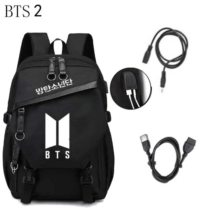 DHgate.com:KPOP BTS Backpack 2024 Rucksack, Bangtan Boys