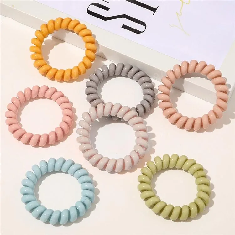 20 Stück Boho-Haargummis – Elastisch, Haarschonend, Auch Als Armband Tragbar