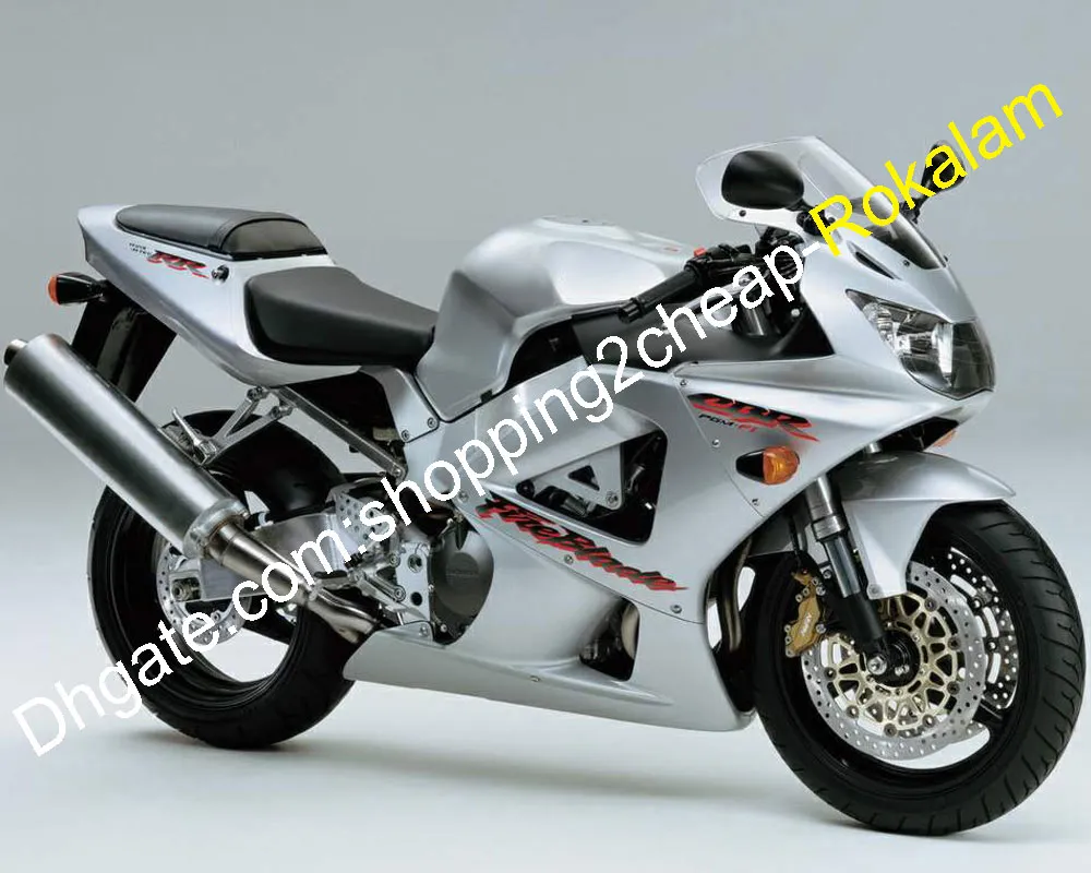 Honda Shell CBR900RR CBR 900 929 RR CBR900 900RR 929RR CBR929 2000 2001 Gümüş ABS Karoser Kurum Kiti (Enjeksiyon Kalıplama)