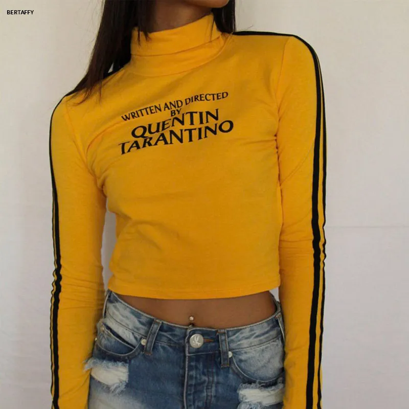 Quentin tarantino yellow turtleneck hotsell