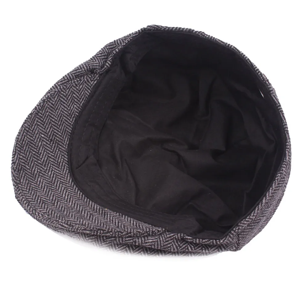 Men Classic Winter Warm Beret Driving Golf Cap Casual Cabbie Newsboy Hat New Hatcs0241239t