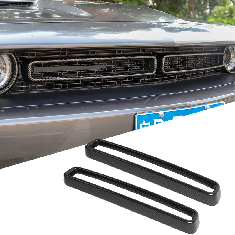 Auto Front Mesh Gril Front Gitter Dekoration Ring Für Dodge Challenger 2015  UP Auto Styling Auto Innen Zubehör Von 39,93 €