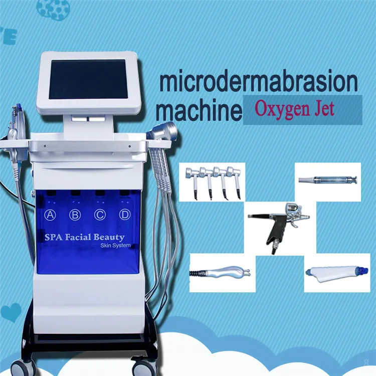 Profesjonalny mikrodermabrazja maszyna do twarzy Hydra Dermabrasion twarz głęboko czystsza pielęgnacja skóry wielofunkcyjny sprzęt do spa na twarzy