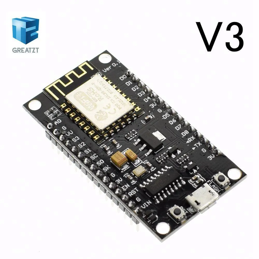 ESP8266 NodeMCU V3 Lua WiFi Development Board - CH340 Wireless Module ...