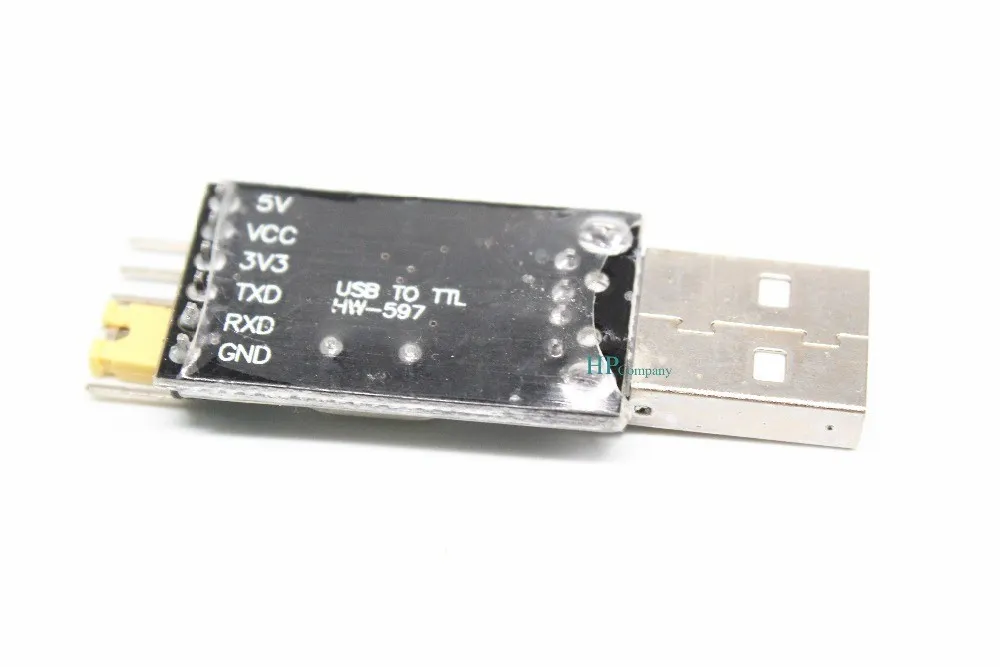 Freeshipping 30PCS Modulo CH340 da USB a TTL CH340G scarica una piccola piastra a spazzola metallica Scheda microcontrollore STC da USB a seriale