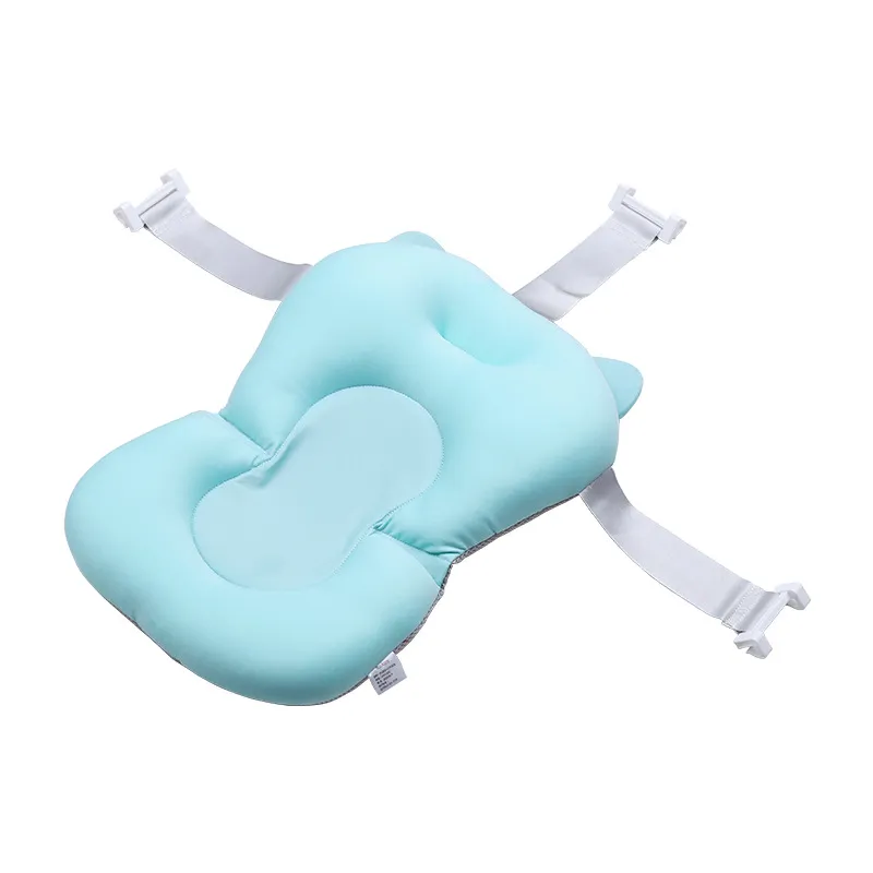 Portable Baby Shower Tub Pad Foldable Soft Pillow Nonslip Bathtub Mat Newborn Safety Bath Floating Cushion Reclining Mat8131813 11