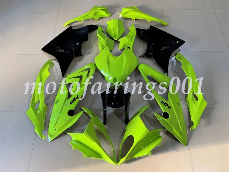 Scafi kit carene HP4 nuovi per BMW S1000RR 2015 2016 15 16 carene stampi ad iniezione plastica ABS verde personalizzato gratuito verde fluorescente