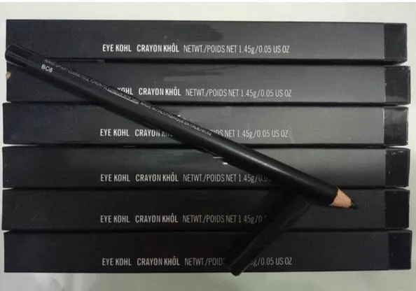 Presente GRÁTIS! NOVO Eyeliner lápis olho kohl preto 'com caixa (12pcs / lote)