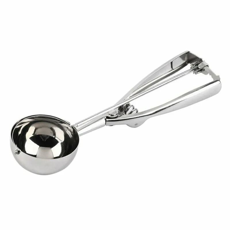 200 sztuk Premium Ze Stali Nierdzewnej Lody Baller Ice Cream Scoop Scoops Fruit Melon łyżka kopanie ciasta ciasta Scooper