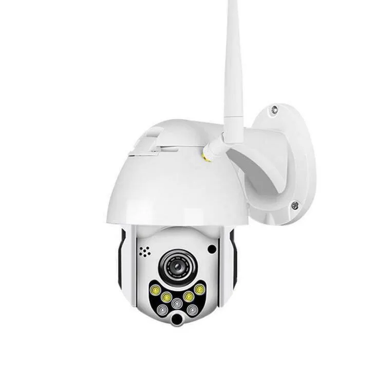 Telecamera IP PTZ 1080P Outdoor Zoom digitale 4X Speed Dome WiFi 2MP Audio AI Rilevamento umano Super Mini Sicurezza domestica