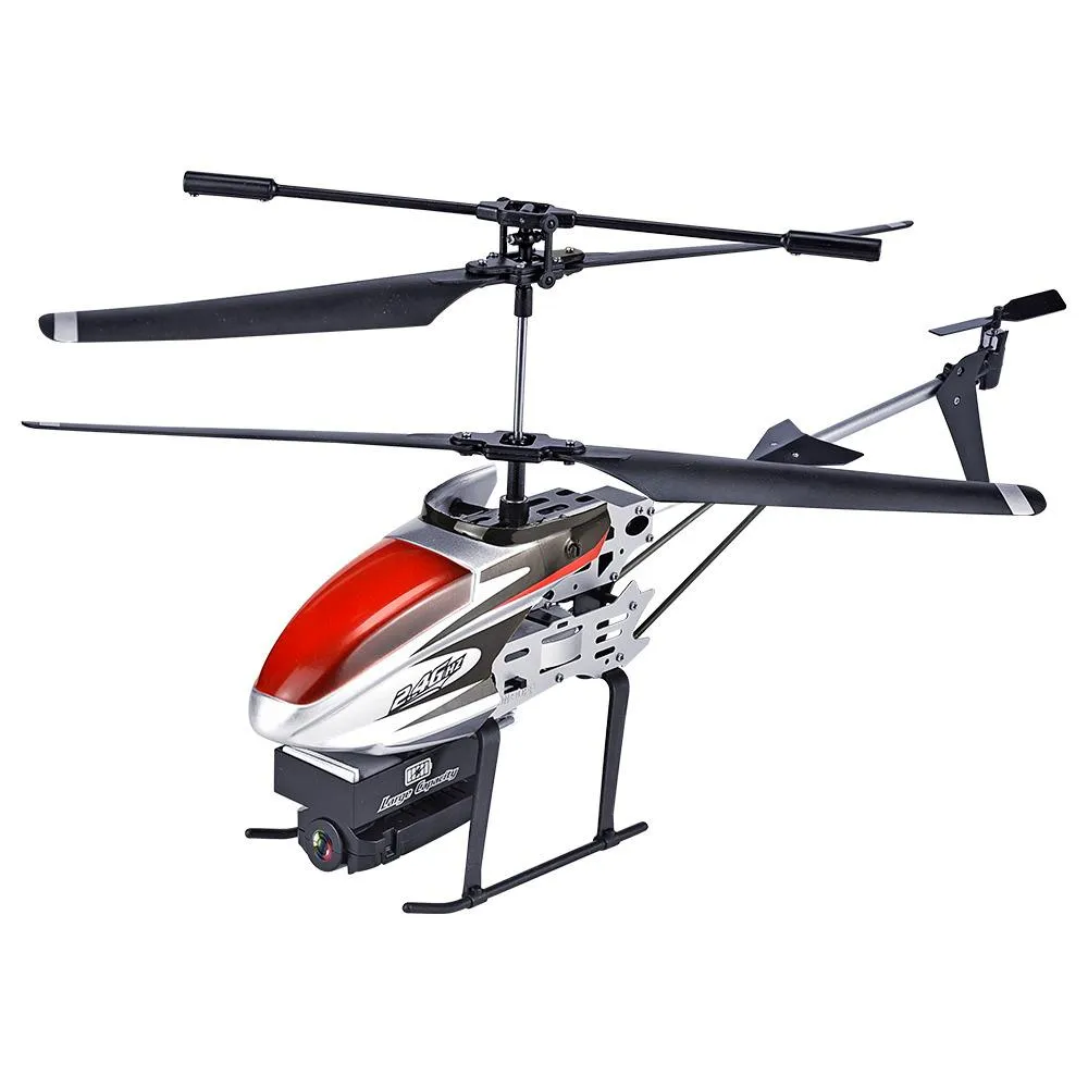 KY808W 1080P WiFi 2.4G 4CH 6 Axis FPV RC Helicopter Altitude Hold Mode RTF Red