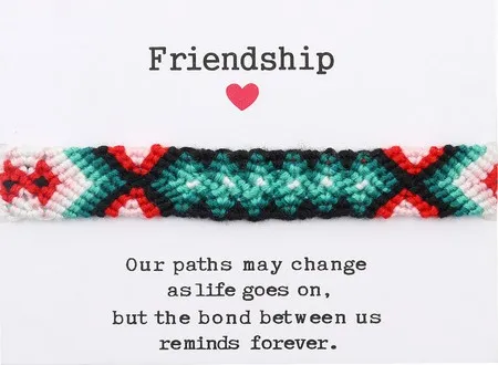 Dames armbanden vriendschap geometrische patronen nepal geweven vriendschap armbanden geometric8868495