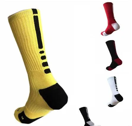 I Stock EU USA Professional Elite Basketball Socks Long Knee Athletic Sport Socks Men Fashion Walking Tennis Sports Sock WY185