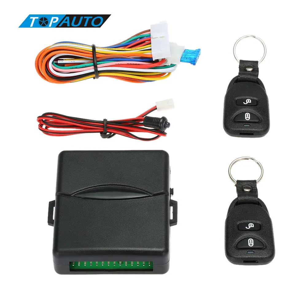 Freeshipping Auto Auto Remote Central Kit Türschloss Verriegelung Fahrzeug Keyless Entry System mit Zentralverriegelung mit Fernbedienung Autoalarmanlage