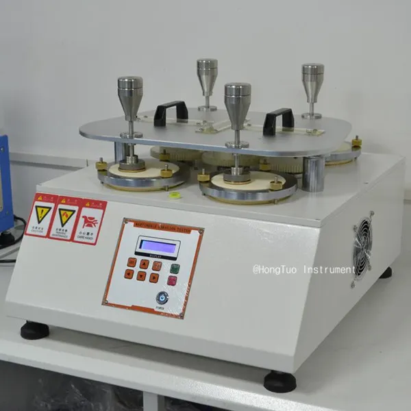 DH-MA-4 ISO 12947 Fabric Martindale Abrasion and Pilling Testing Machine , Electronic Martindale Abrasion Tester Machine High Quality