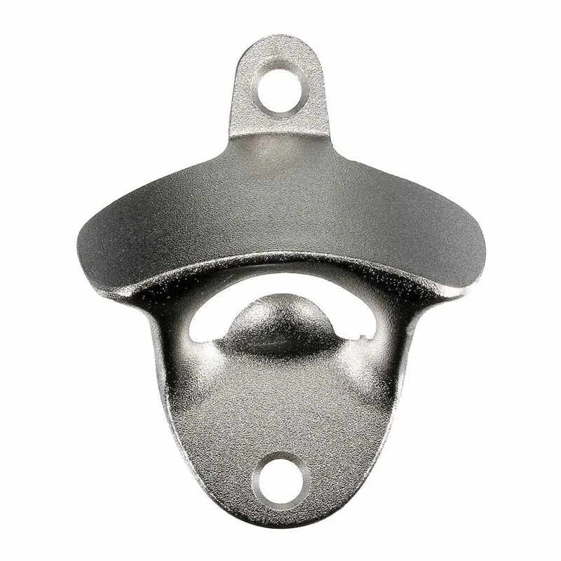 200pcs metal de liga de zinco Wall Mount Montado Garrafa de Cerveja Ferramentas Opener Cap vidro abridores Cozinha Ferramenta Bar com parafusos