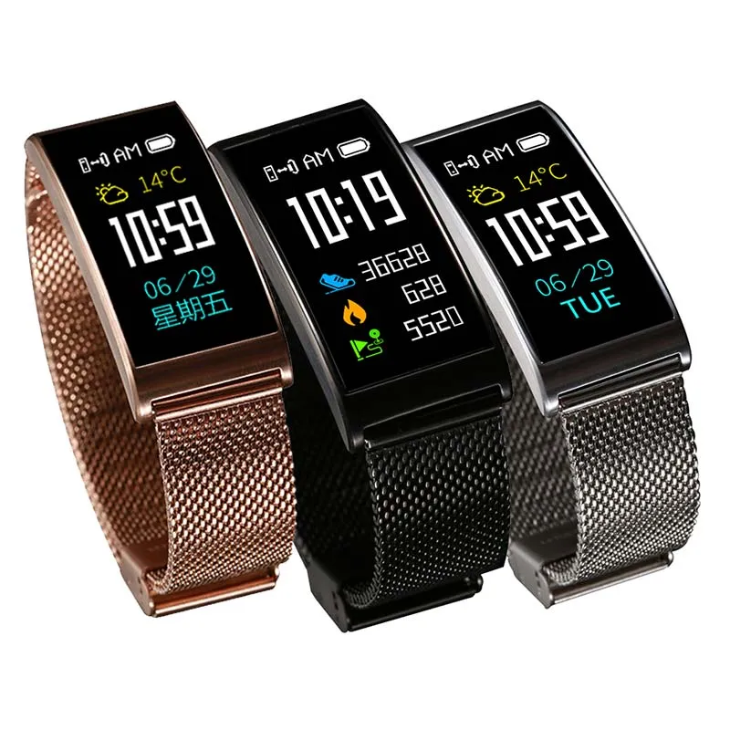 X3 Smart Sport Bracelet Blood Pressure Wristwatch Message Alert IP68 Waterproof Fitness Pedometer Tracker Smart Watch For Android iPhone