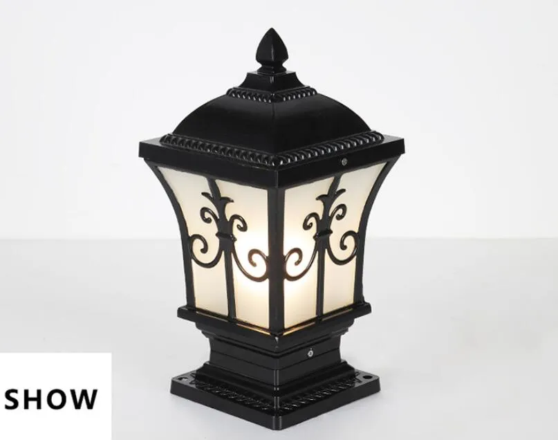 Outdoor gate pillar lamp hotsell